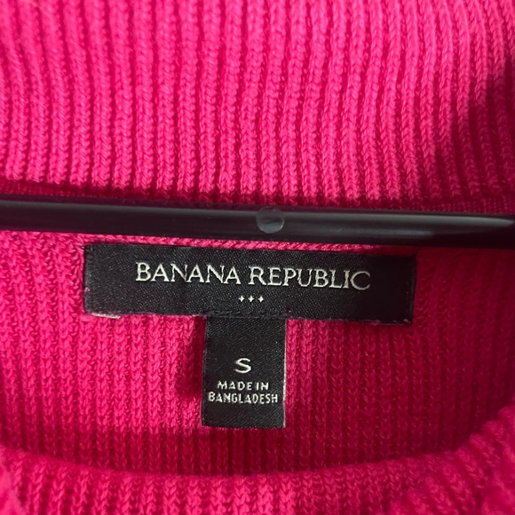 women's small banana republic pink turtleneck - Picture 3 of 3